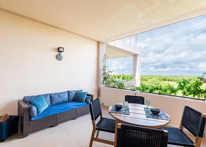 Corasol, Relaxed With Terrace & Full Amenities Apartment Playa del Carmen