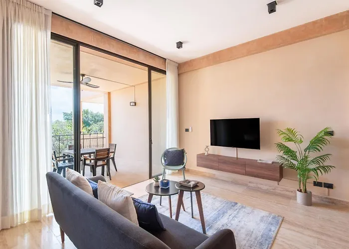 Apartment Corasol, Relaxed With Terrace & Full Amenities Playa del Carmen