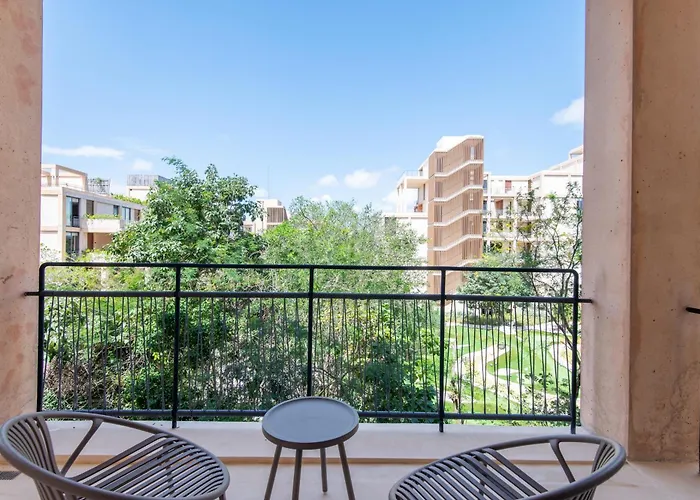 Corasol, Relaxed With Terrace & Full Amenities Apartment Playa del Carmen